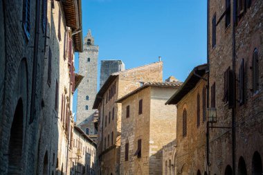 San gimignano, Toskana, İtalya