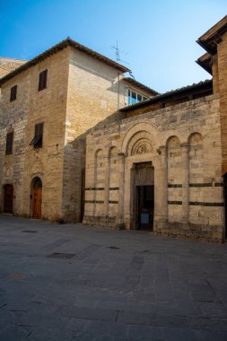 San gimignano, Toskana, İtalya