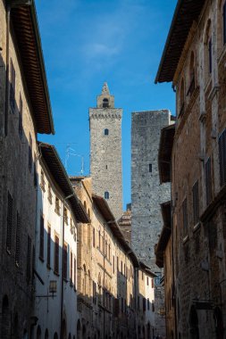 San gimignano, Toskana, İtalya