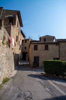 San gimignano, Toskana, İtalya