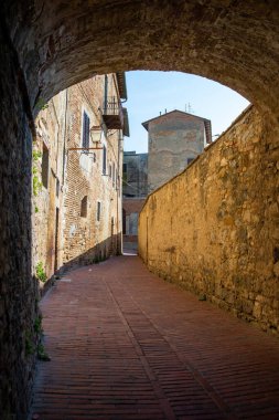 San gimignano, Toskana, İtalya