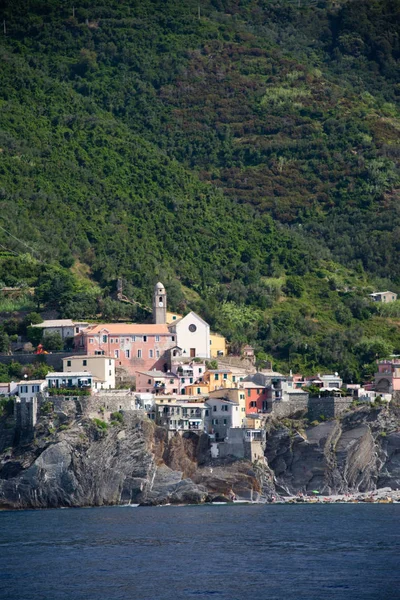 Vernazza, Cinque Terre, Italië — Stockfoto