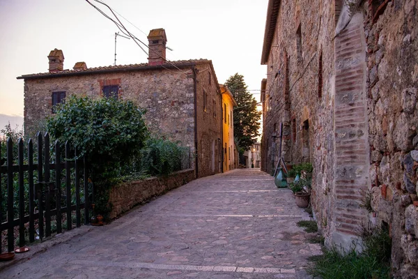 Monteriggioni, Toscane, Italië — Stockfoto