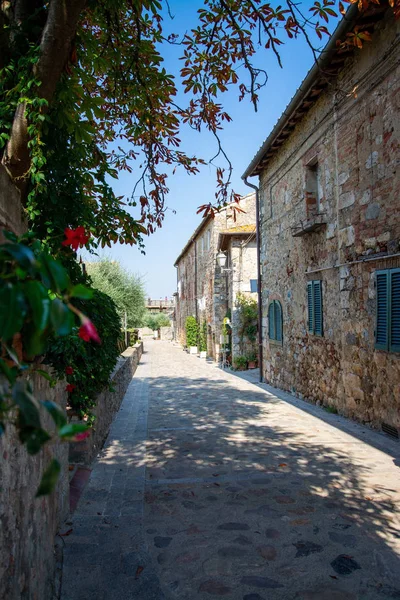 Monteriggioni, Toscane, Italië — Stockfoto