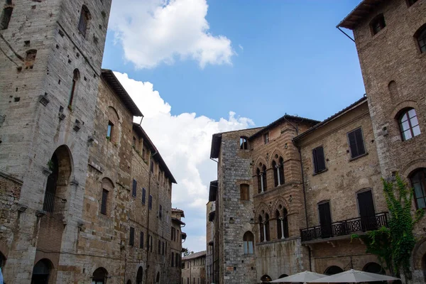 San gimignano, Toskana, İtalya