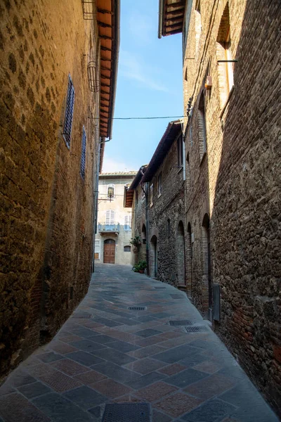 San gimignano, Toscane, Italië — Stockfoto