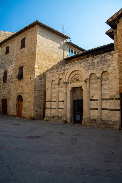 San Gimignano, Toszkána, Olaszország — Stock Fotó