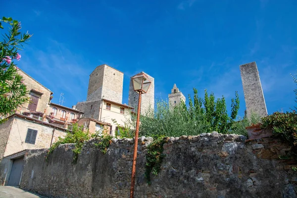 San Gimignano, Toscana, Italia — Foto Stock