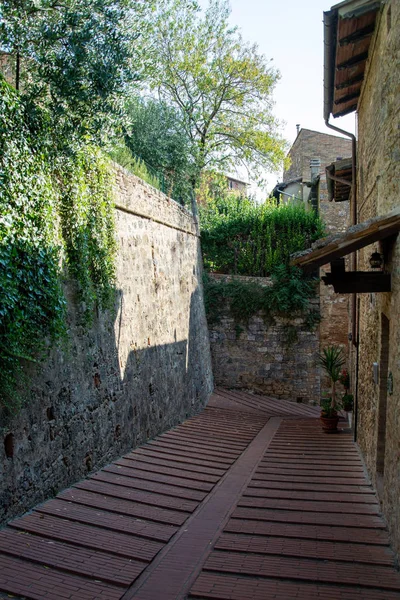 San gimignano, Toskánsko, Itálie — Stock fotografie