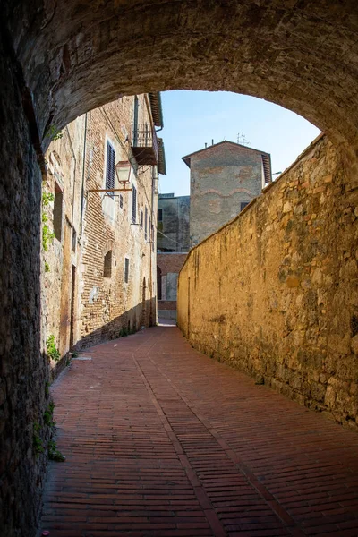 San gimignano, Toskánsko, Itálie — Stock fotografie