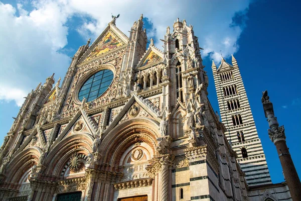Sienas katedral, Toscana, Italien — Stockfoto