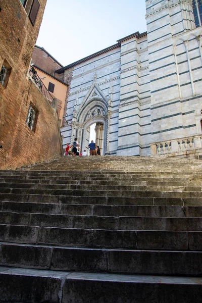 Siena Katedrali'nin, Toskana, İtalya — Stok fotoğraf