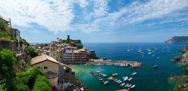 Vernazza, Cinque Terre, Italien Stok Gambar Bebas Royalti