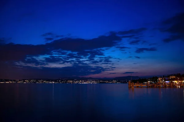 Lago Garda Lago Garda Italiano Lombardia Itália Maior Lago Itália — Fotografia de Stock