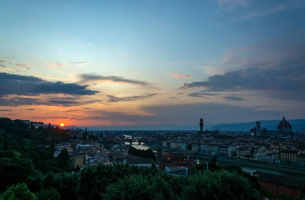 이탈리아의 피렌제 Firenze 불리는 피렌체는 유럽의 무역과 금융의 중심지였고 도시중 — 스톡 사진