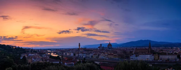 Florencia Llamada Italiano Firenze Era Centro Comercio Finanzas Europeas Medievales — Foto de Stock