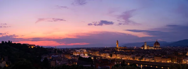 Talyan Firenze Olarak Adlandırılan Floransa Ortaçağ Avrupa Ticaret Finans Merkezi — Stok fotoğraf