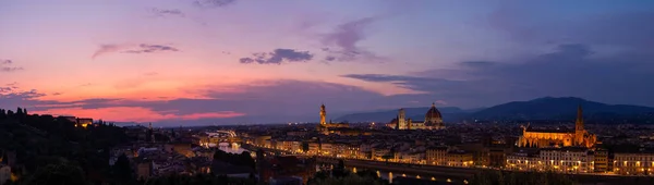 Talyan Firenze Olarak Adlandırılan Floransa Ortaçağ Avrupa Ticaret Finans Merkezi — Stok fotoğraf