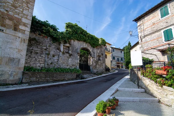 Bagni San Filippo Oblast Provincii Siena Itálie Nedaleko Monte Amiata — Stock fotografie