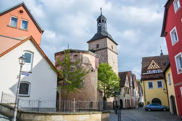 Kulmbach Adalah Ibukota Distrik Kulmbach Bayern Jerman Kota Ini Terkenal — Stok Foto
