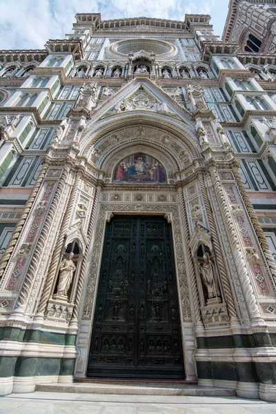 Katedra Florencji Formalnie Cattedrale Santa Maria Del Fiore Angielskiej Katedrze — Zdjęcie stockowe