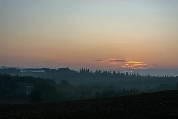 Toscana Adalah Sebuah Wilayah Italia Tengah Dan Dikenal Karena Lanskap — Stok Foto