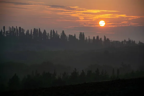 Toscane Een Regio Midden Italië Staat Bekend Zijn Landschappen Geschiedenis — Stockfoto