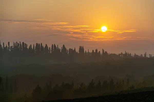 Toscane Een Regio Midden Italië Staat Bekend Zijn Landschappen Geschiedenis — Stockfoto