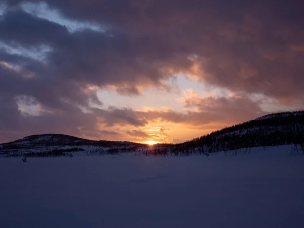 Troms Finnmark Condado Norte Noruega Que Foi Criado Janeiro 2020 — Fotografia de Stock