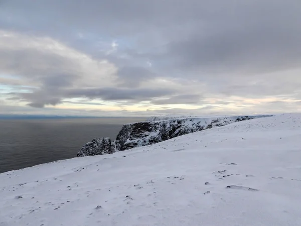 North Cape Cape Northern Coast Island Mageroya Northern Norway Cape — Stock Photo, Image