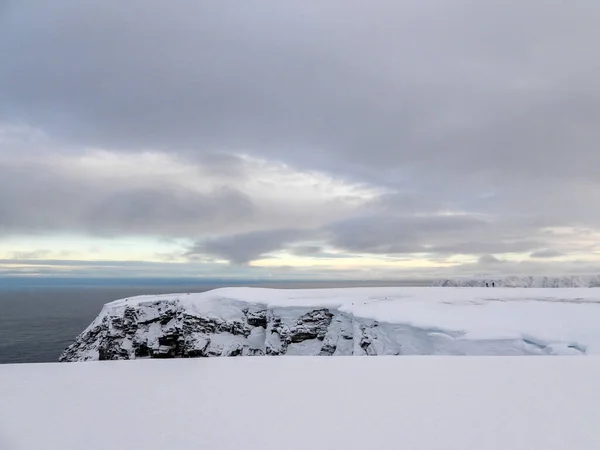 North Cape Cape Northern Coast Island Mageroya Northern Norway Cape — Stock Photo, Image