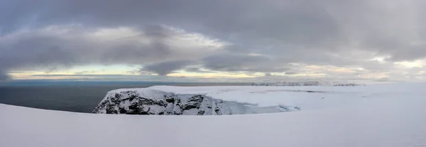 Capo Nord Capo Della Norvegia Settentrionale Situato Sulla Costa Settentrionale — Foto Stock