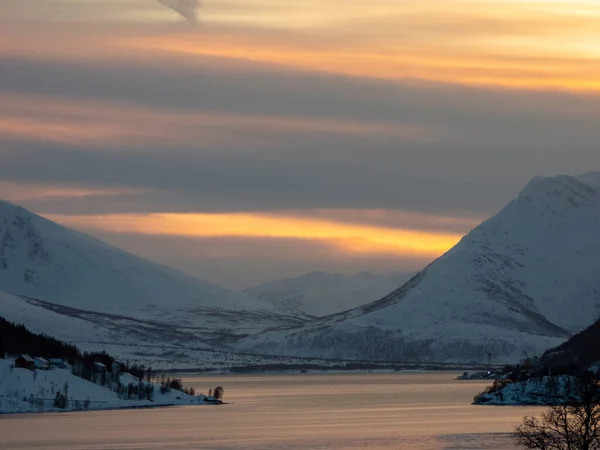 Troms Finnmark Condado Norte Noruega Que Foi Criado Janeiro 2020 — Fotografia de Stock