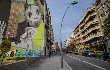 bir evin cephe grafiti