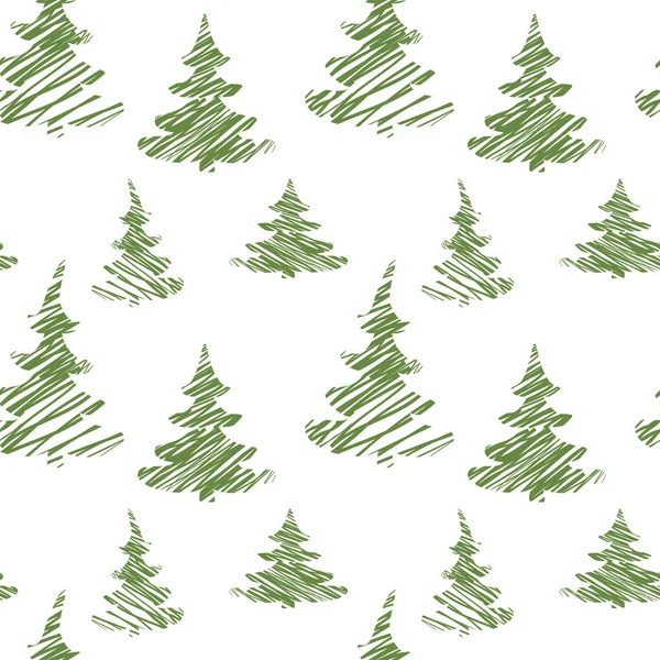 Desen Noel ağaçları.