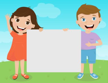 sevimli çocuklar, metniniz için elinde.