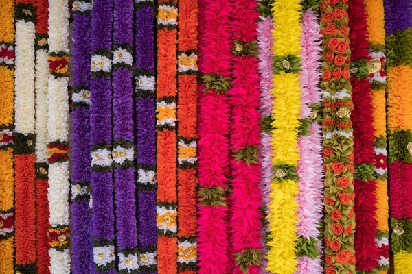 Primo piano di strisce colorate indiane — Foto Stock