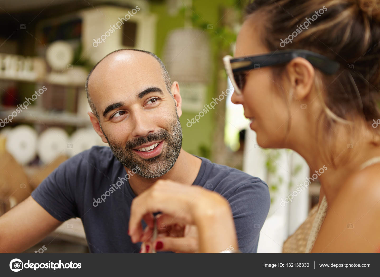 Flirten met vriendin