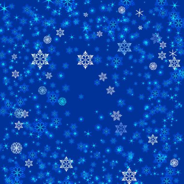 kar taneleri ile arka plan