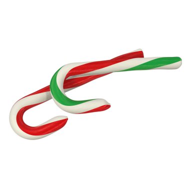 Noel Candy Cane, 3d render