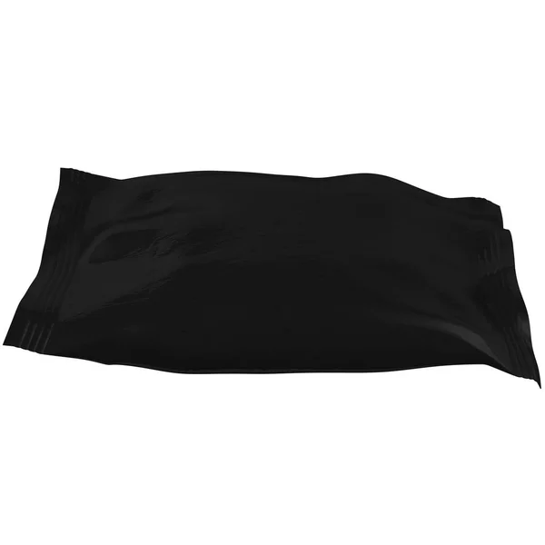 Черная упаковка, 3d иллюстрация — стоковое фото