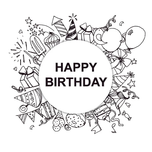 Tarjetas De Feliz Cumpleaños Para Imprimir Blanco Y Negro Tarjetas De Feliz Cumpleaños Para Imprimir Blanco Y Negro