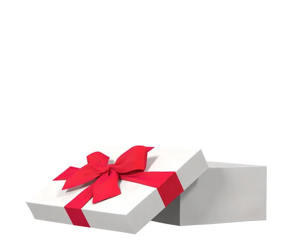 Caja de regalo abierta, 3d —  Fotos de Stock