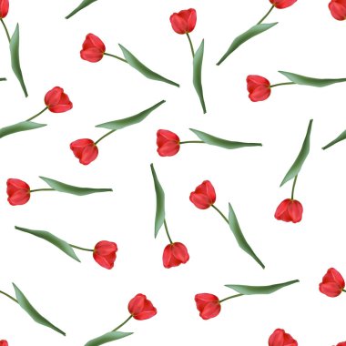 Lalelerle kusursuz desen