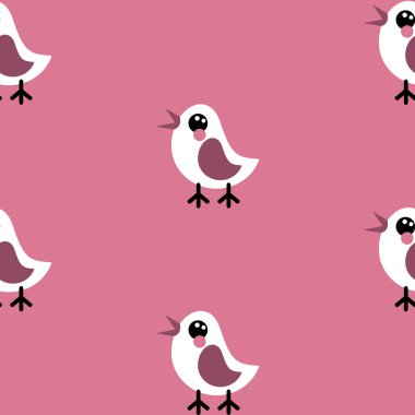 sorunsuz doku desen vektör tatlı sarı piliç kolay logo