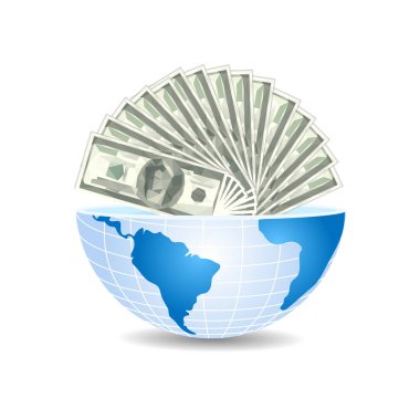 iç dünyanın yarısını dolar faturaları para tam