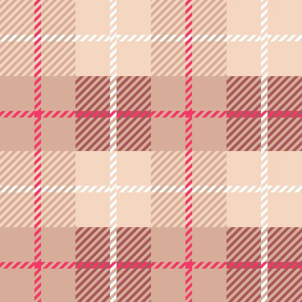Sin costuras Células de textura de tela a cuadros con rayas Escocia patter — Archivo Imágenes Vectoriales