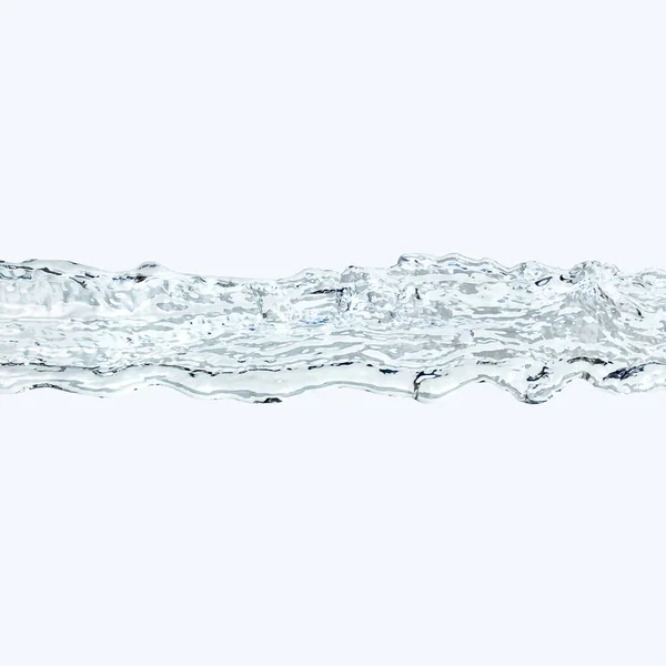 Water jet horizontal — Stock Photo, Image