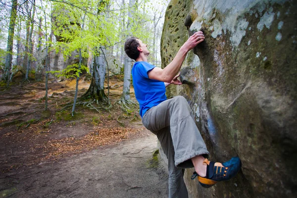 Classe bowdoinham sulle rocce . — Foto Stock