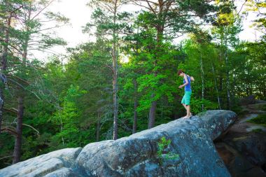 Kız taş Dengeleme.
